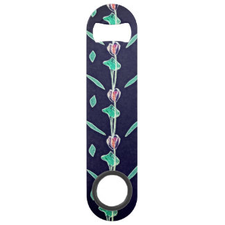 Purple flowers bar key