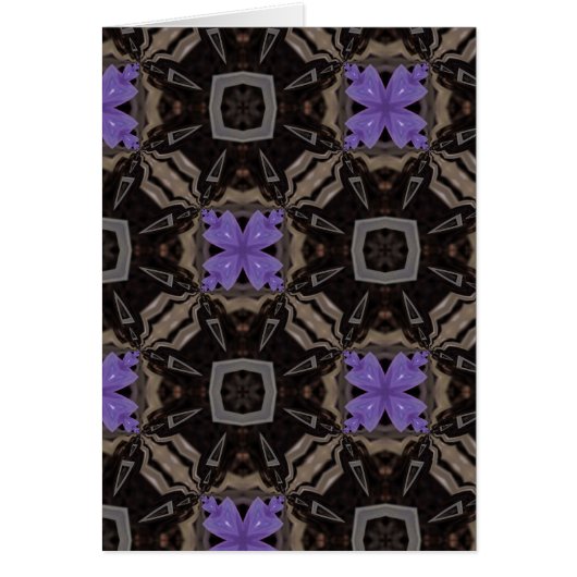 Purple Flowers Cards (Front)