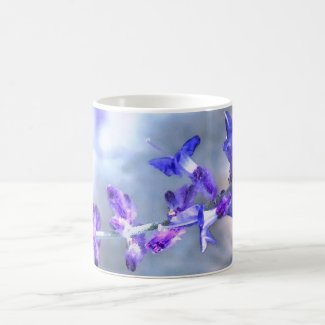 Purple Flowers Coffee Mug