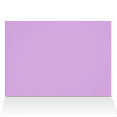 Purple flowers  Elegant Thank you card (Inside Horizontal (Top))