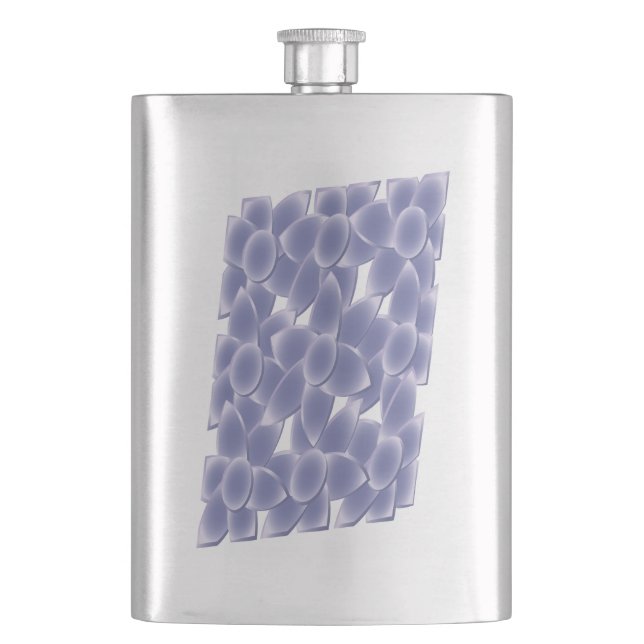 Purple flowers flask (Front)