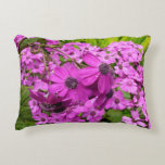 Purple Flowers from San Francisco Accent Pillow