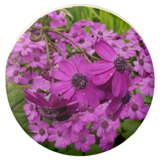 Purple Flowers from San Francisco Chocolate Covered Oreo (Front)