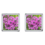 Purple Flowers from San Francisco Cufflinks
