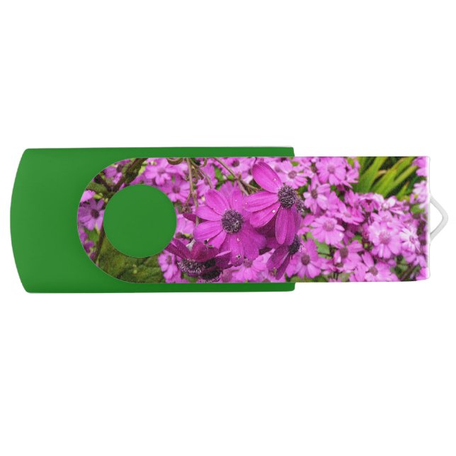 Purple Flowers from San Francisco Flash Drive (Front)