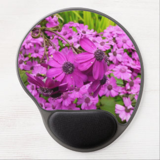 Purple Flowers from San Francisco Gel Mouse Pad