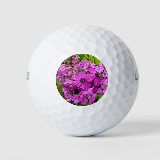 Purple Flowers from San Francisco Golf Balls (Front)