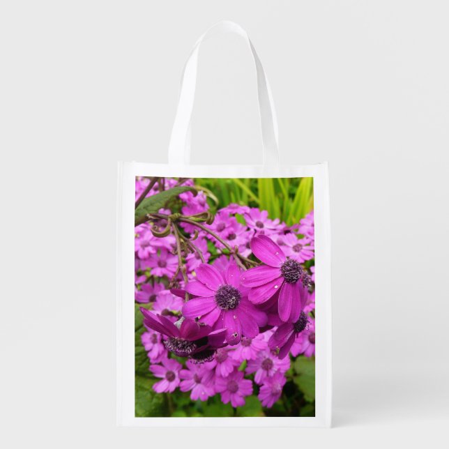 Purple Flowers from San Francisco Grocery Bag (Front)