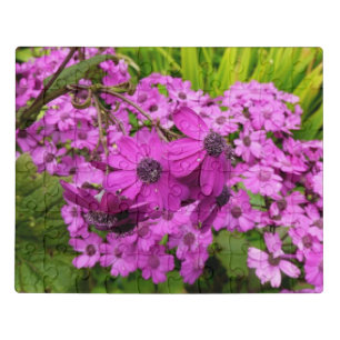Purple Flowers from San Francisco Jigsaw Puzzle