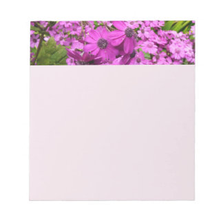 Purple Flowers from San Francisco Notepad