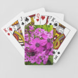 Purple Flowers from San Francisco Playing Cards