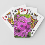 Purple Flowers from San Francisco Poker Cards