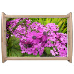 Purple Flowers from San Francisco Serving Tray