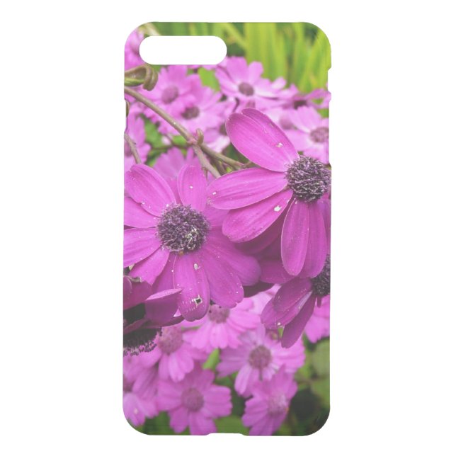 Purple Flowers from San Francisco Uncommon iPhone Case (Back)