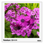 Purple Flowers from San Francisco Wall Decal