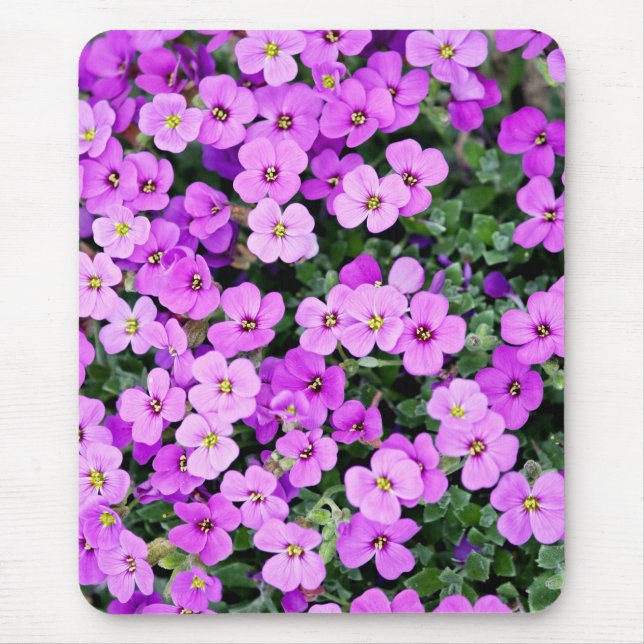 Purple Flowers Garden-22195 Mouse Pad (Front)