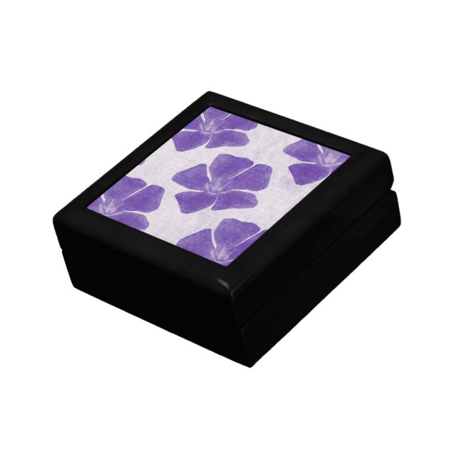 Purple Flowers Gift Box (Side)