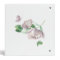 purple flowers greenery butterflies photo album
