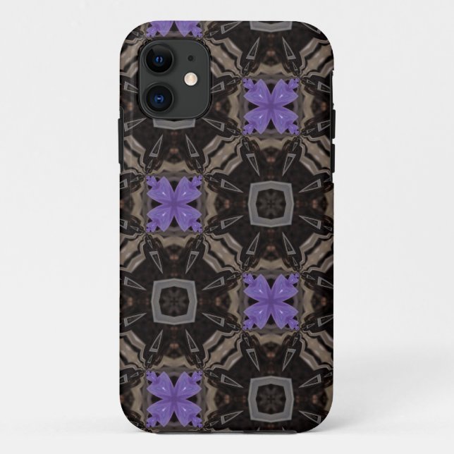 Purple Flowers iPhone5 Case (Back)