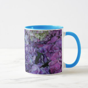 Purple Flowers Mug