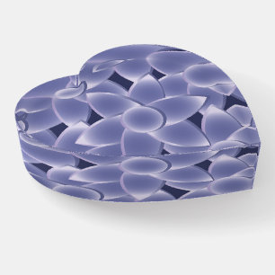 Purple flowers paperweight