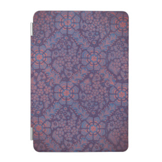 Purple Flowers Pattern iPad Mini Cover