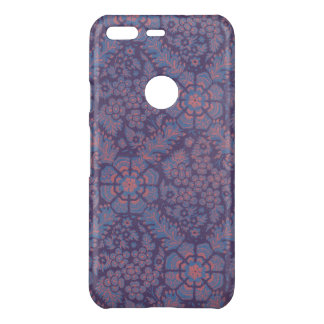 Purple Flowers Pattern Uncommon Google Pixel Case