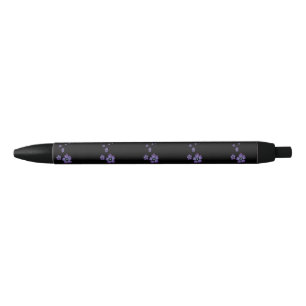 Purple Flowers Pen