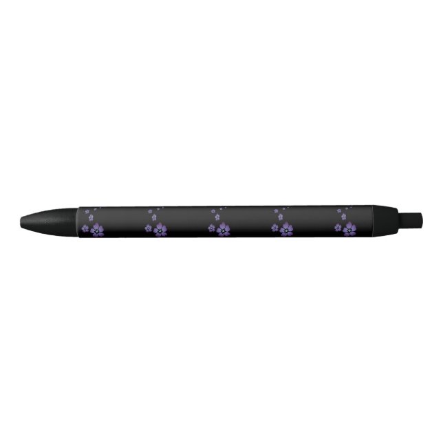 Purple Flowers Pen (Front)