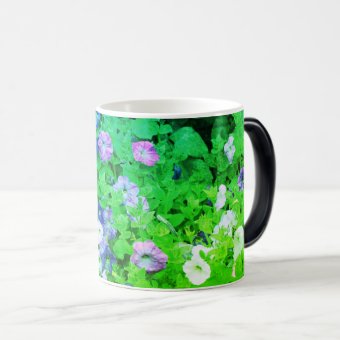 Scattered Petunia Mug - Emerald