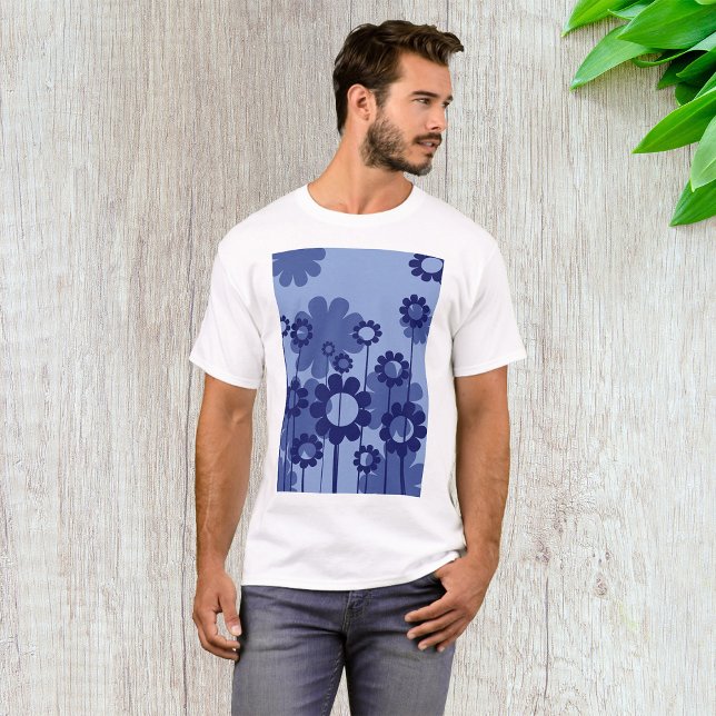 Purple Flowers T-Shirt (Creator Uploaded)