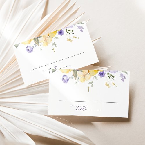 Purple Flowers, Yellow Flowers, Boho, Baptism