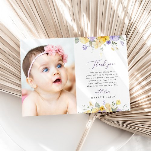 Purple Flowers, Yellow Flowers, Boho, Baptism