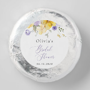 Purple Flowers, Yellow Flowers, Bridal Shower Dipped Oreo Cookie Favors