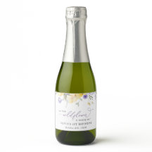 Purple Flowers, Yellow Flowers, First Birthday