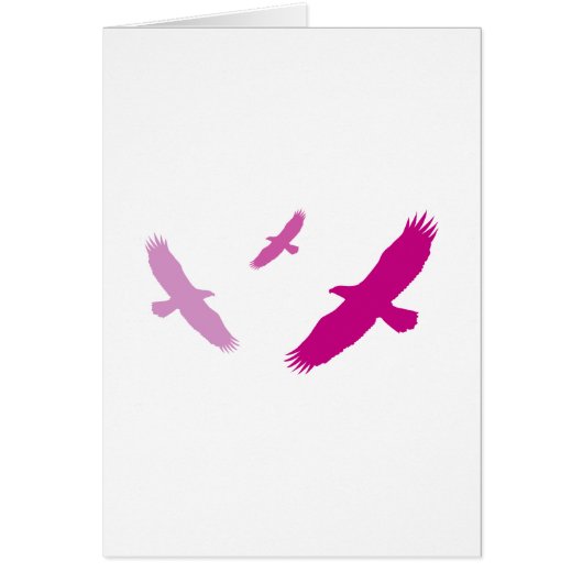 Purple Flying Eagles Cards (Front)