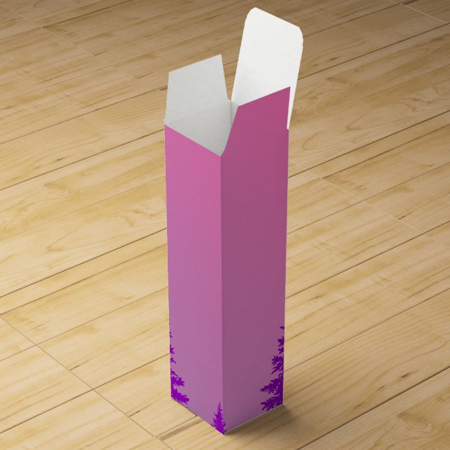 Purple Forest Wine Gift Box (Opened)