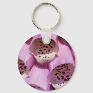 Purple Foxglove Keychain