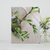 purple freesia buds (Standing Front)