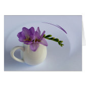 purple freesia flower (Front Horizontal)