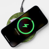 Purple Fringed Tulip Wireless Charger (Phone)