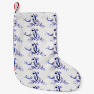 Purple Frog Stocking
