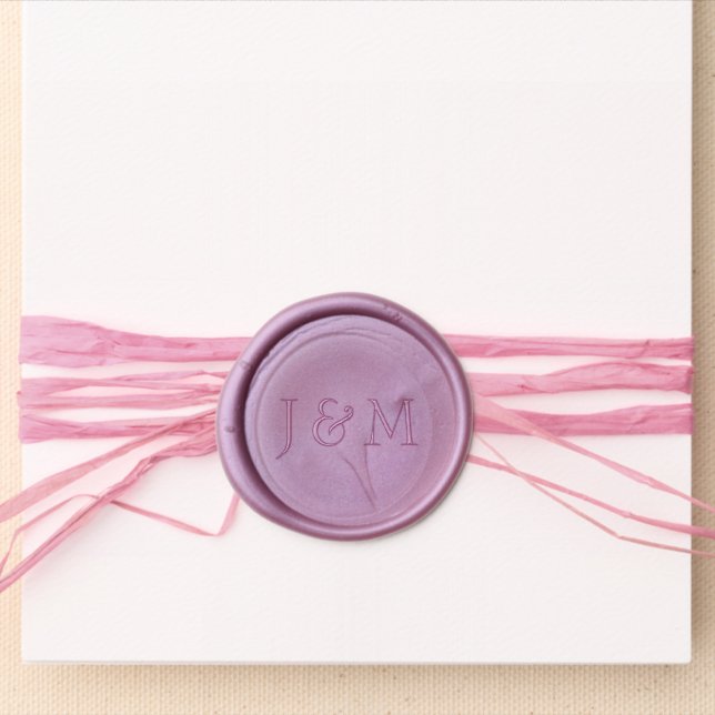 💗Purple Fuchsia Enchantment Collection Wax Seal Sticker (Front)