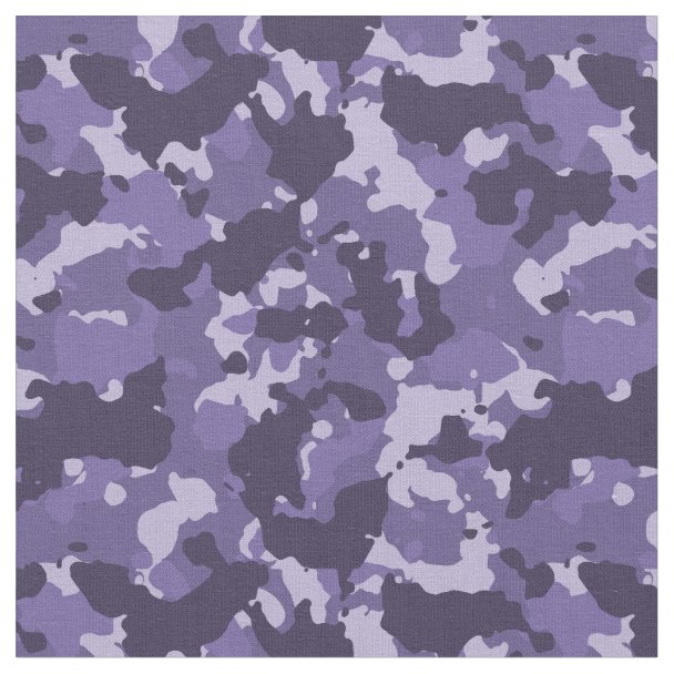 Purple Camo Camouflage Military Army Pattern Fabric Zazzle