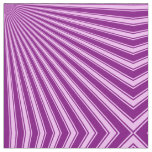 Purple Funky Sun Rays Background Fabric