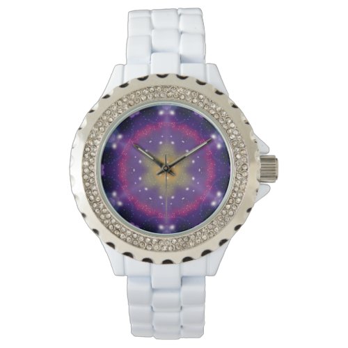 Purple Galaxy 4 Watch