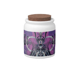Purple Galaxy Candy Jar