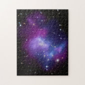 Purple Galaxy Celestial Space Photo Jigsaw Puzzle | Zazzle