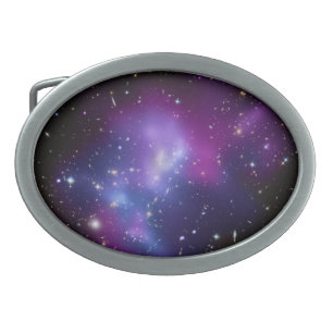 Purple Galaxy Cluster Belt Buckle