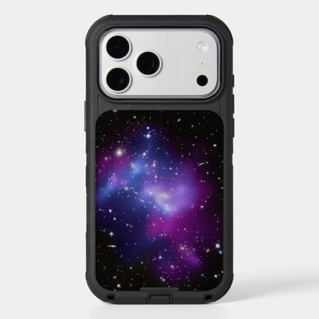 Purple Galaxy Cluster Otterbox iPhone Case (Back)